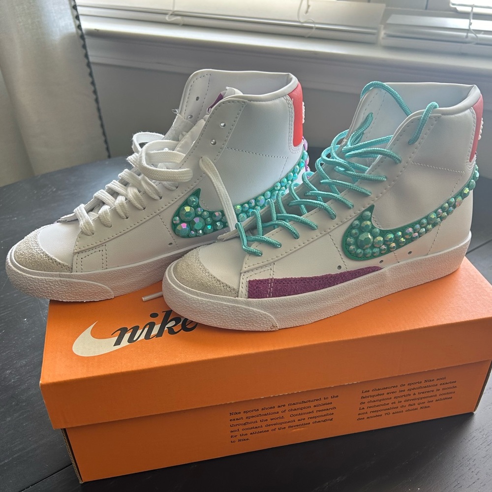 Custom Nike Blazer size 7